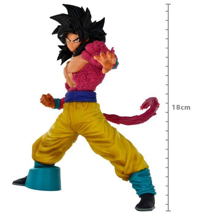 Boneco Dragon Ball - Goku S Saiyajin 4 - Dokkan - Banpresto - Ri Happy