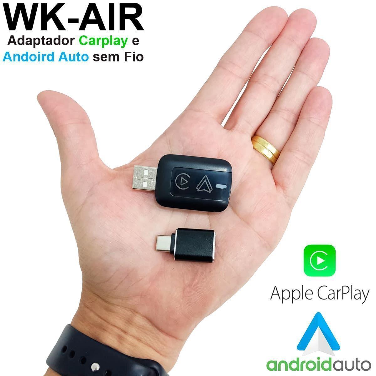 Adaptador Carplay Android Auto sem Fio Sentra 2025 - WLK Adaptador Carplay Android Auto sem Fio Sentra 2025 - WLK
