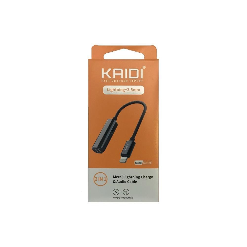 Adaptador Kaidi Lightning para Fone P2 + Lightning - Adaptador de  Carregador - Magazine Luiza