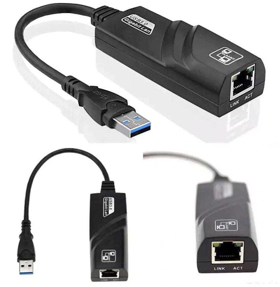 Adaptador usb para rede lan gigabit rj45 10 100 1000 realtek