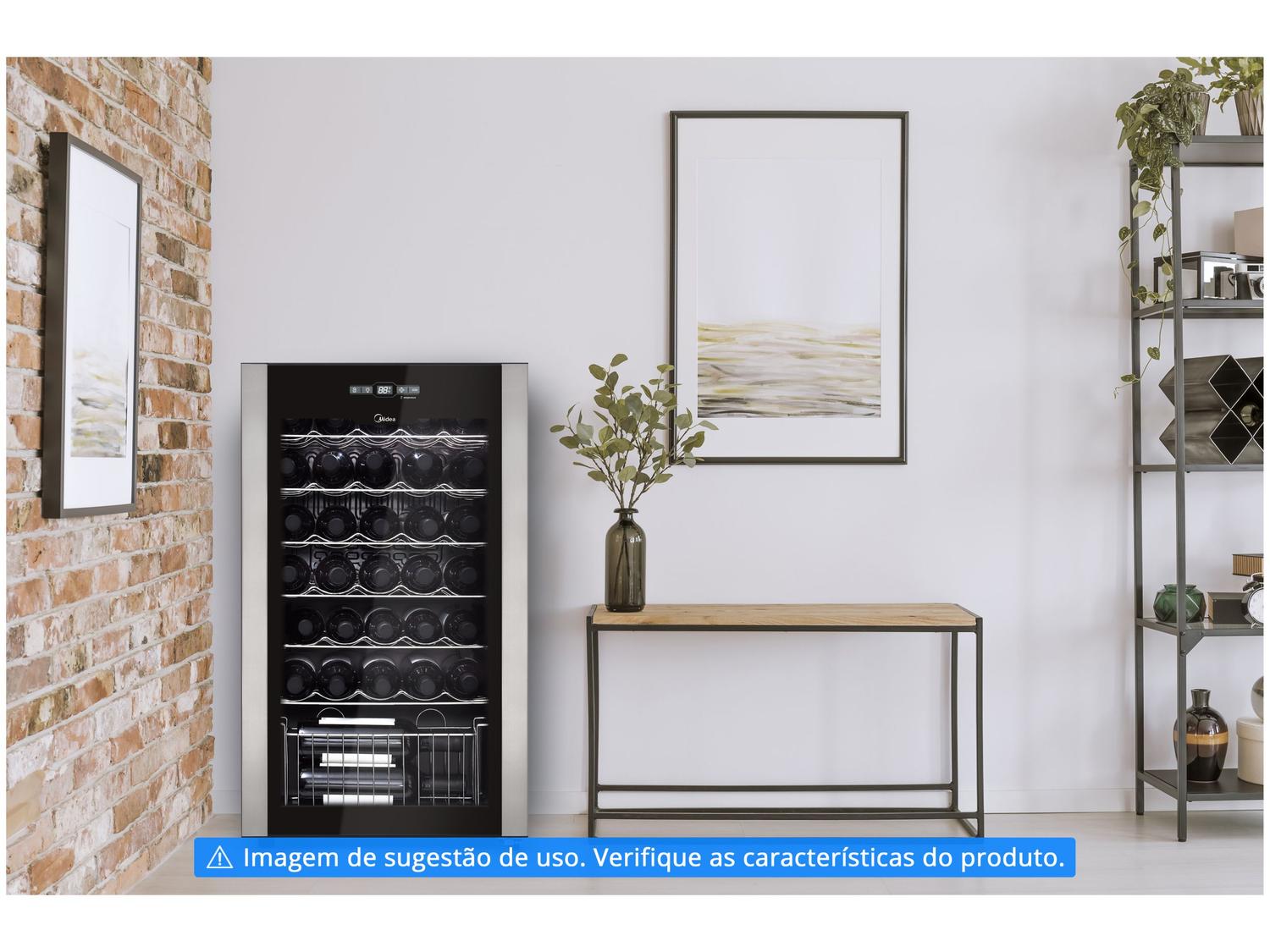 Adega Climatizada Midea 34 Garrafas
