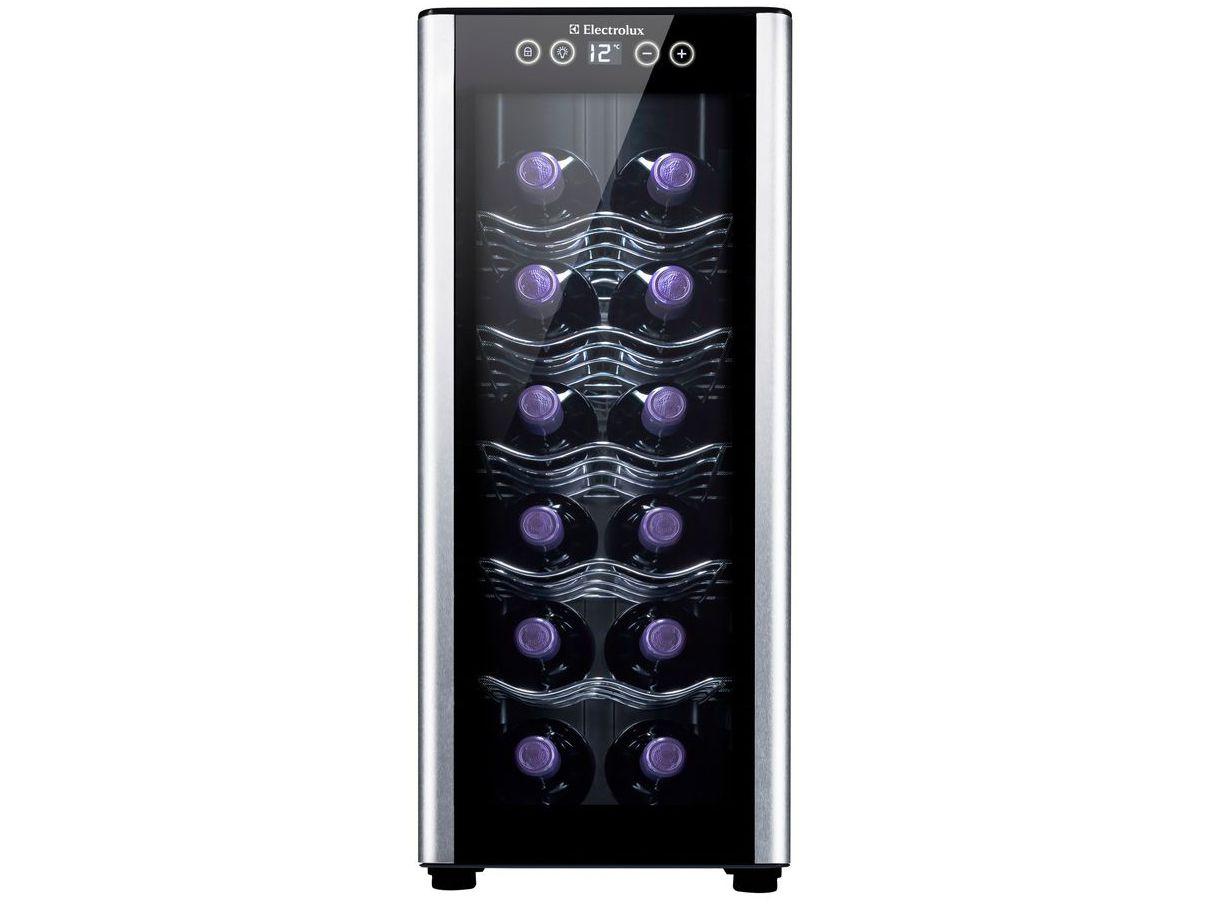 Adega Electrolux 12 Garrafas com LED 1 Portas
