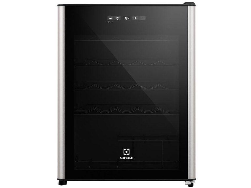 Adega Electrolux 24 Garrafas com Compressor Preta 1 Porta WSF24