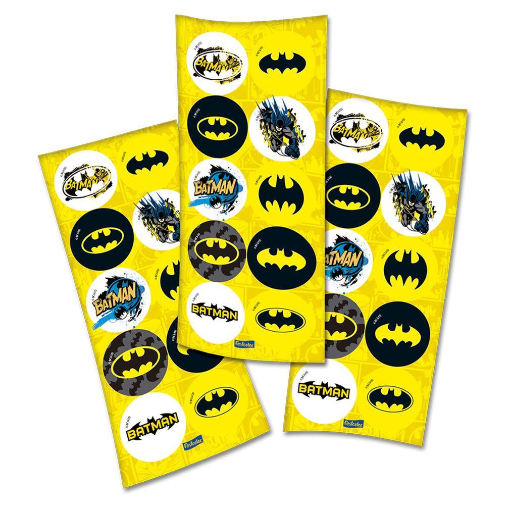 Adesivo Redondo para Lembrancinha Batman Geek - 30 Un. - Festcolor -  Adesivo para Lembrancinha - Magazine Luiza