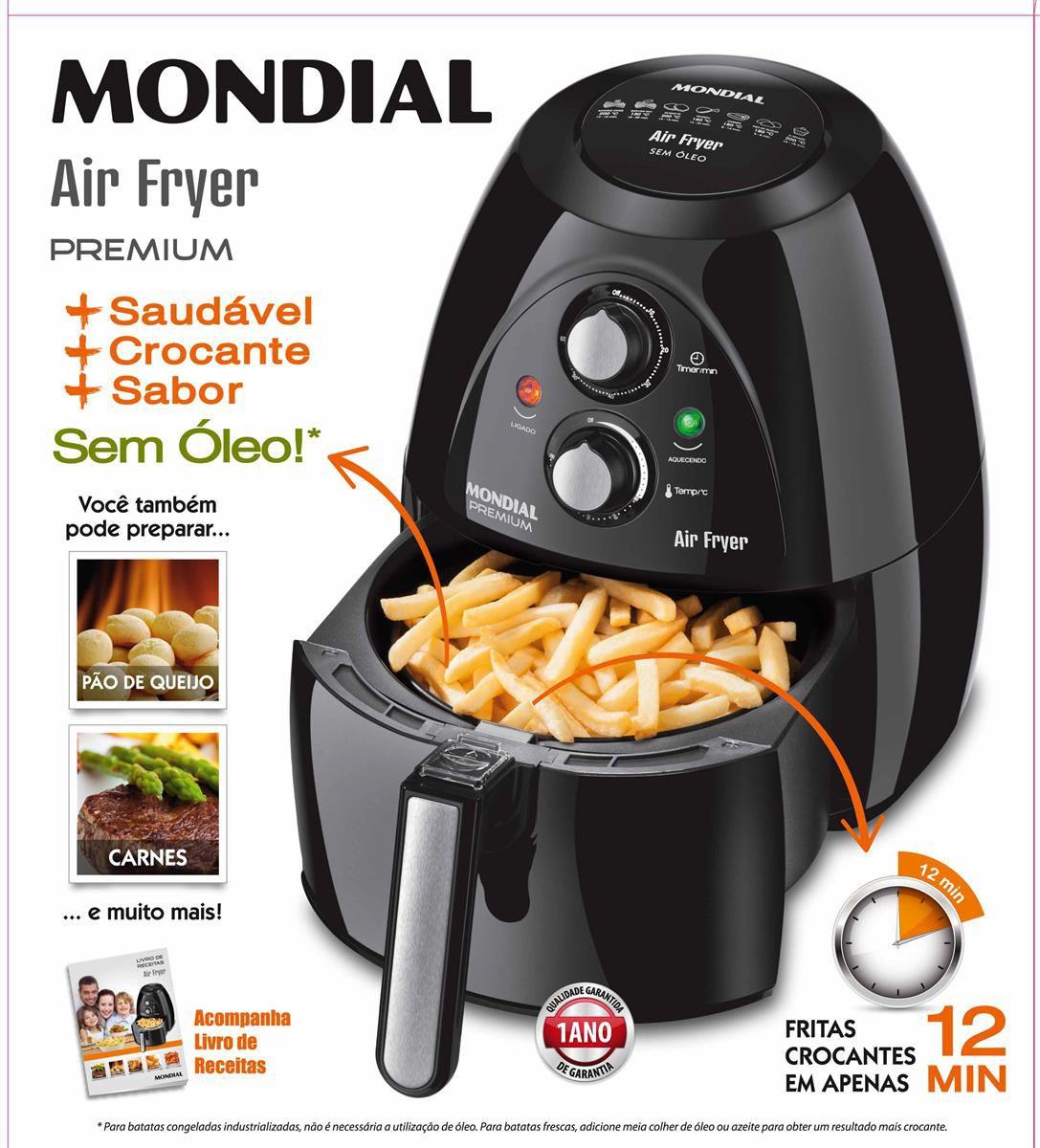 Af 05 Air Fryer Preto Mondial