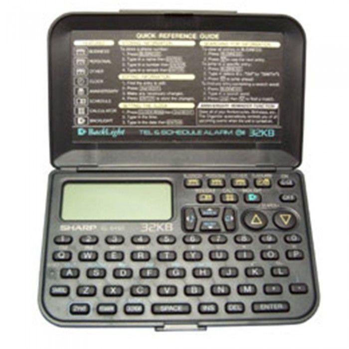 Agenda Eletrônica Sharp El6490Br 32kb Agendas e Calendários