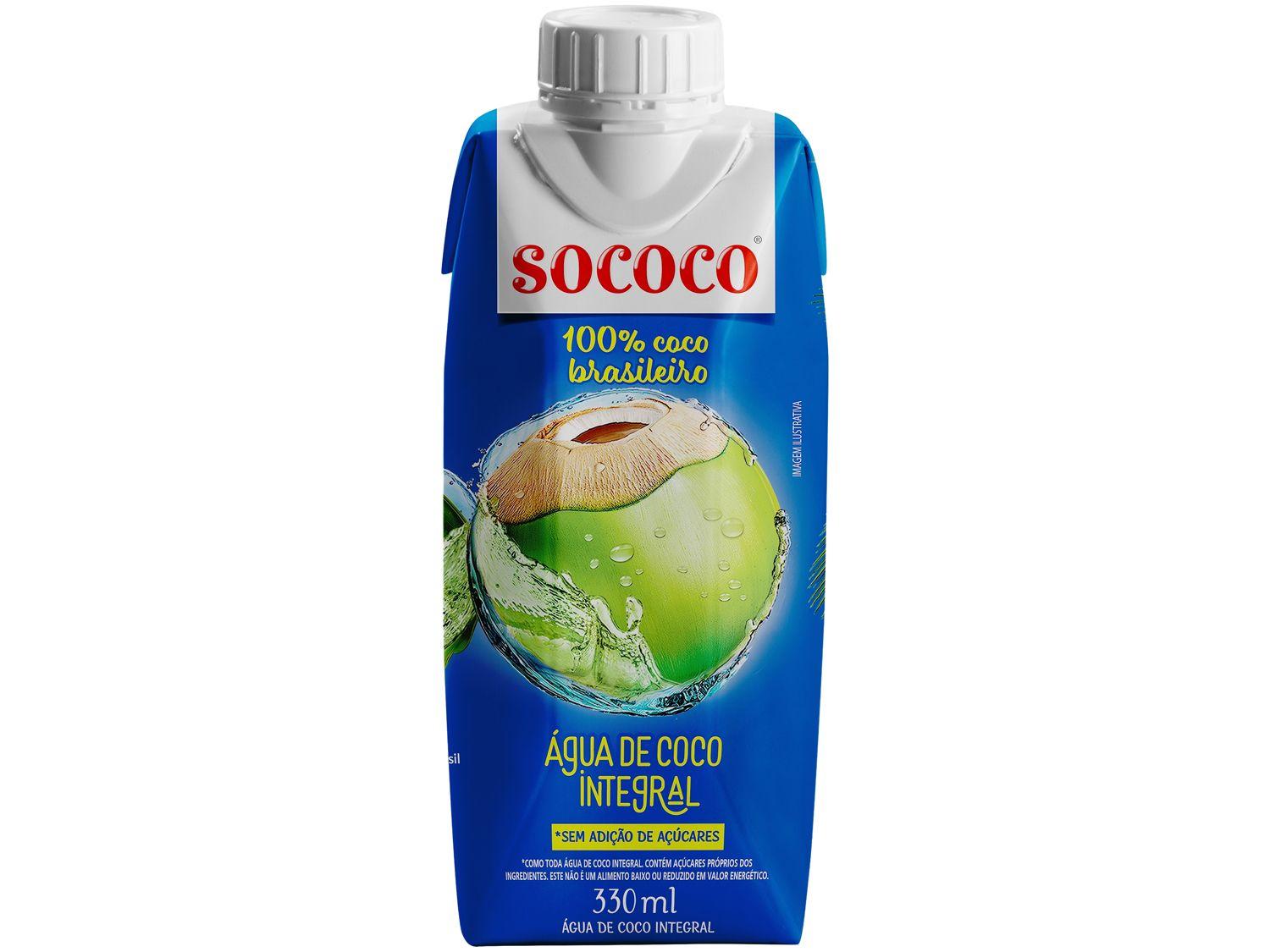 Água de Coco Sococo Integral 330ml