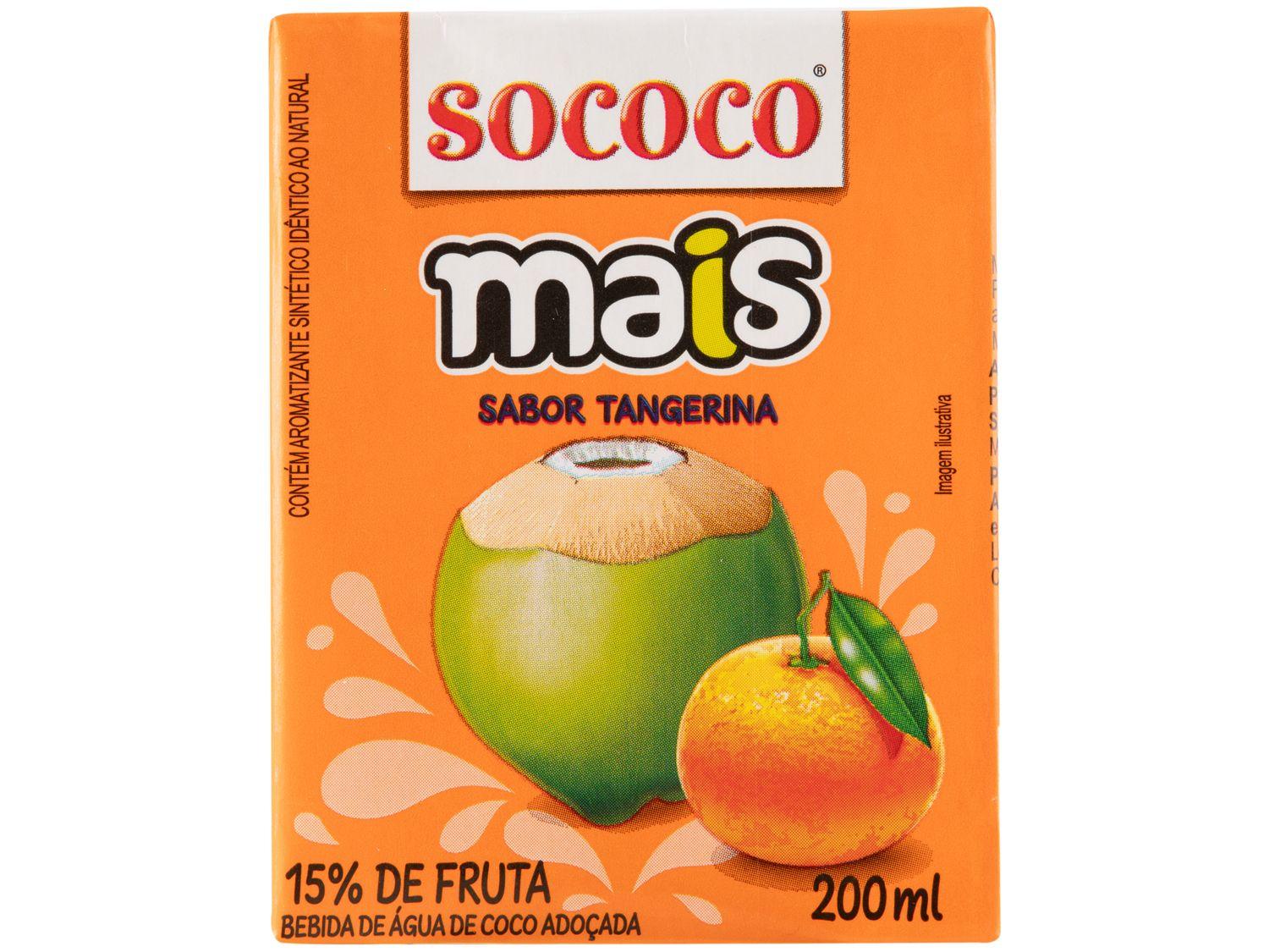Água de Coco Sococo Mais Natural 200ml