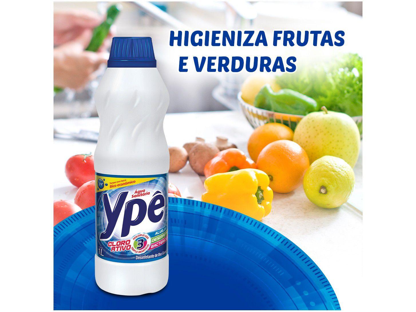 Água Sanitária Ypê Cloro Ativo 321000 1L Água Sanitária Magazine Luiza Água Sanitária Ypê Cloro Ativo 321000 1L Água Sanitária Magazine Luiza
