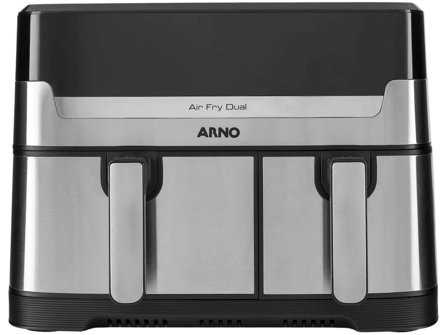 Air Fryer Arno Air Fry Dual AFD2 com Timer Inox 8,3L