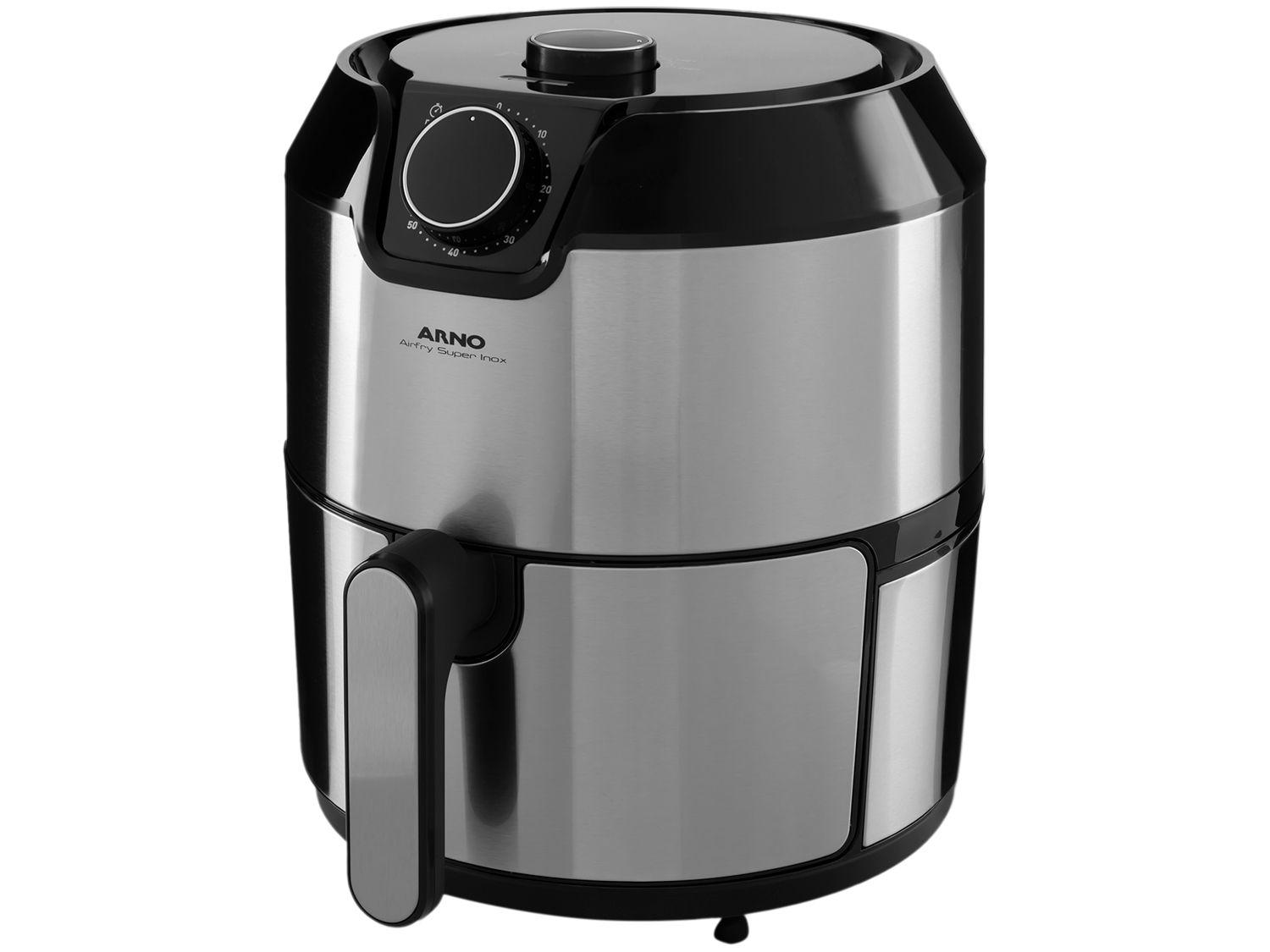 Air Fryer Arno Airfry Super BFRY Preta e Inox 4L com Timer