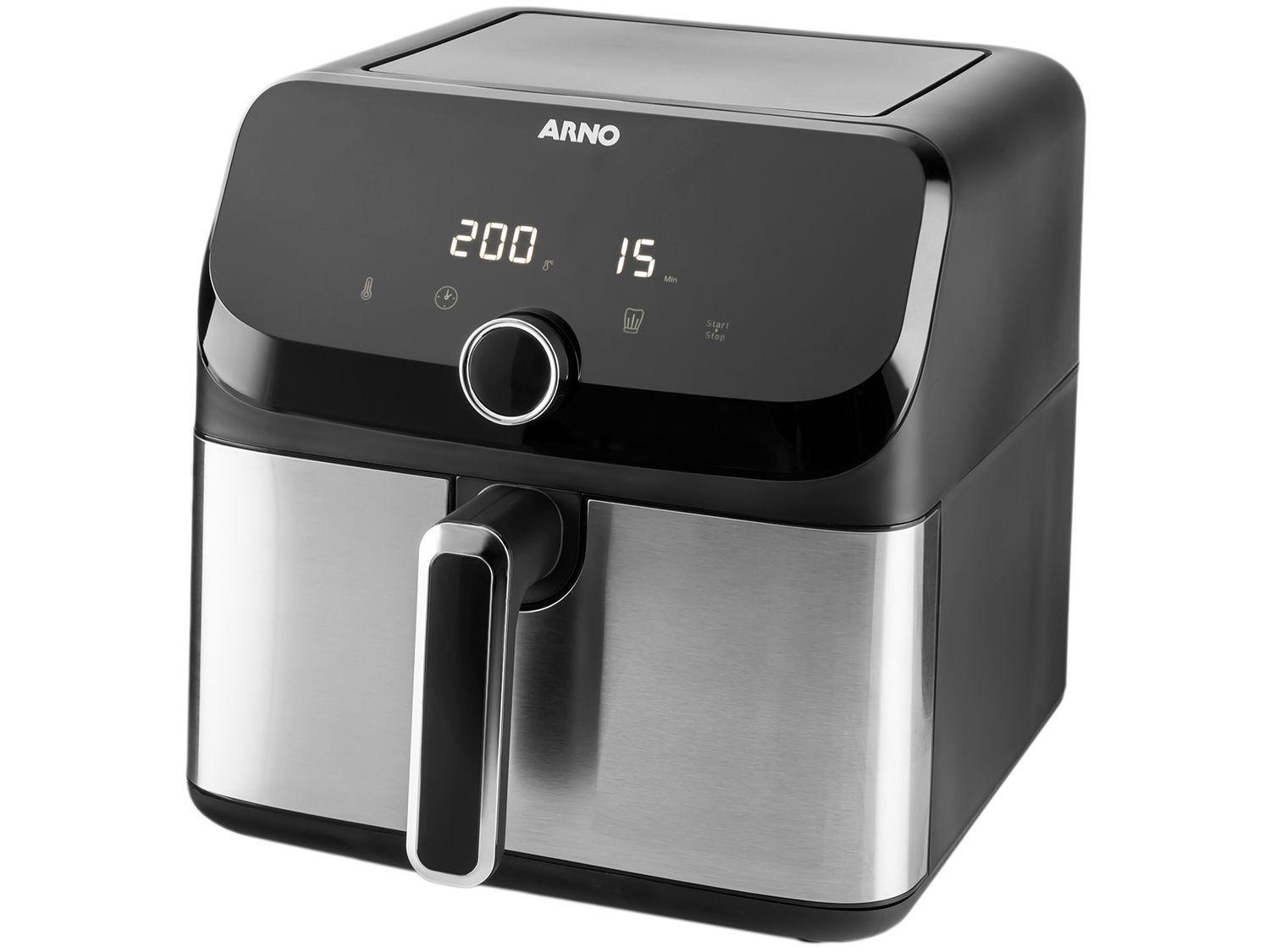 Air Fryer Arno Expert Maxxi AFD7 com Timer Inox 7,5L