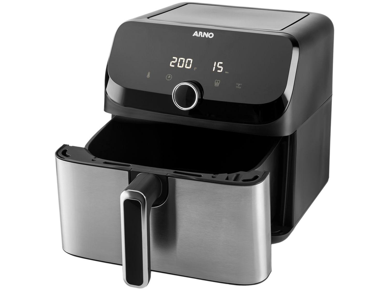 Air Fryer Arno Expert Maxxi AFD7 com Timer Inox 7,5L