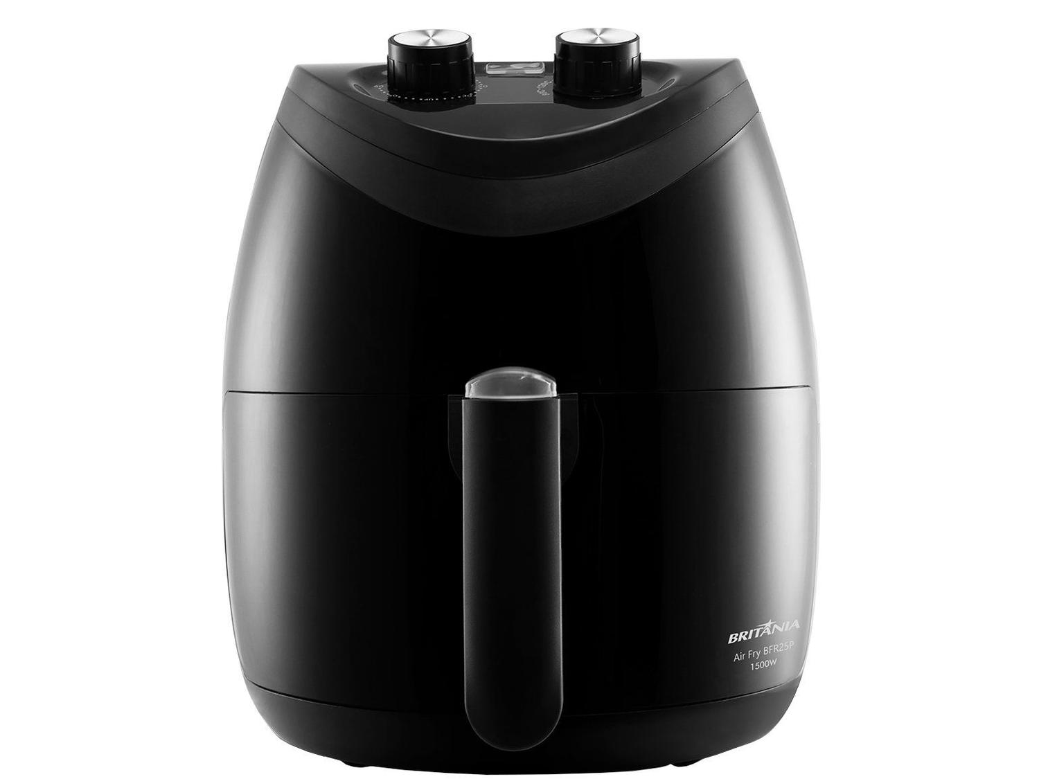 Air Fryer Britânia BFR25P Preto 3,5L com Timer