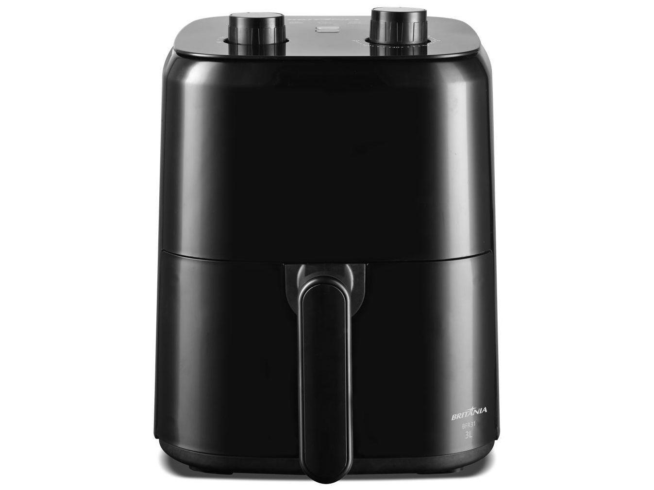 Air Fryer Britânia BFR31 Preto com Timer 3L
