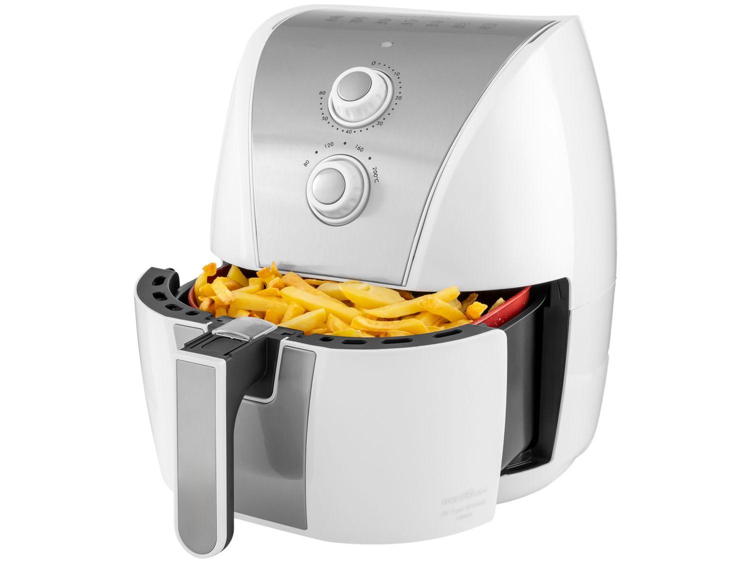 Air Fryer Britânia BFR40BI Branca com Timer 4,35L