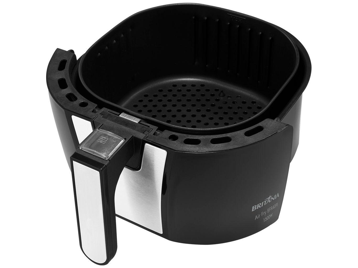 Air Fryer Britânia BFR40PI Preta 4,35L com Timer