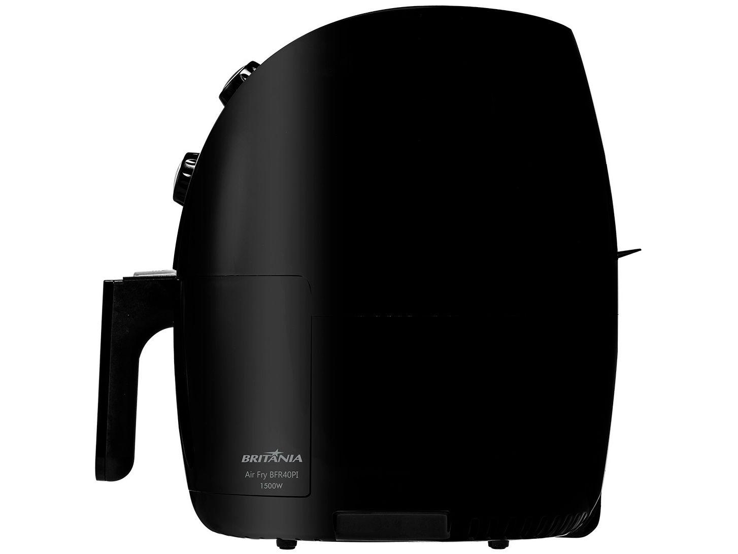 Air Fryer Britânia BFR40PI Preta 4,35L com Timer