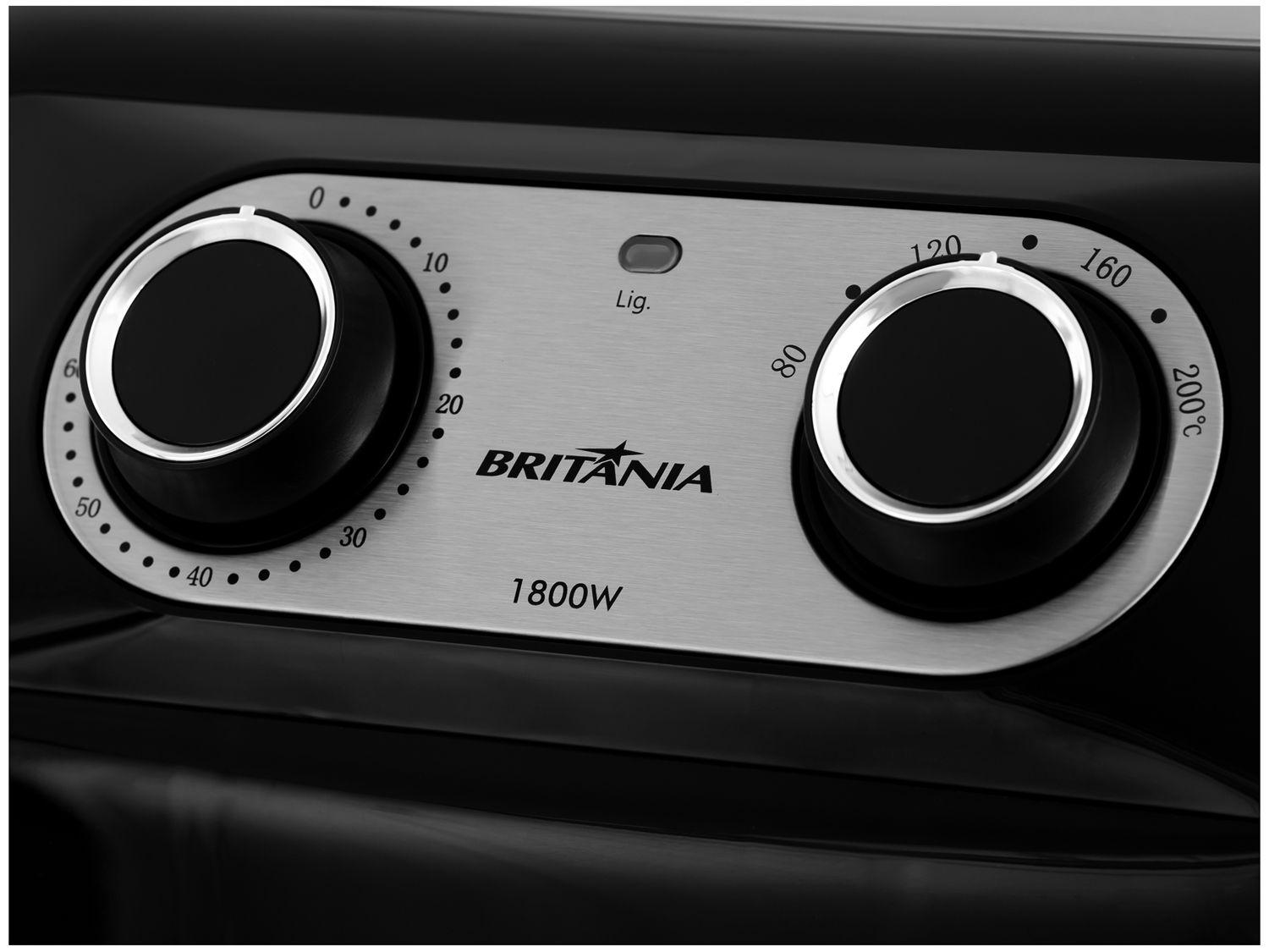 Air Fryer Britânia Oven BFR2300P Preta 3,5L