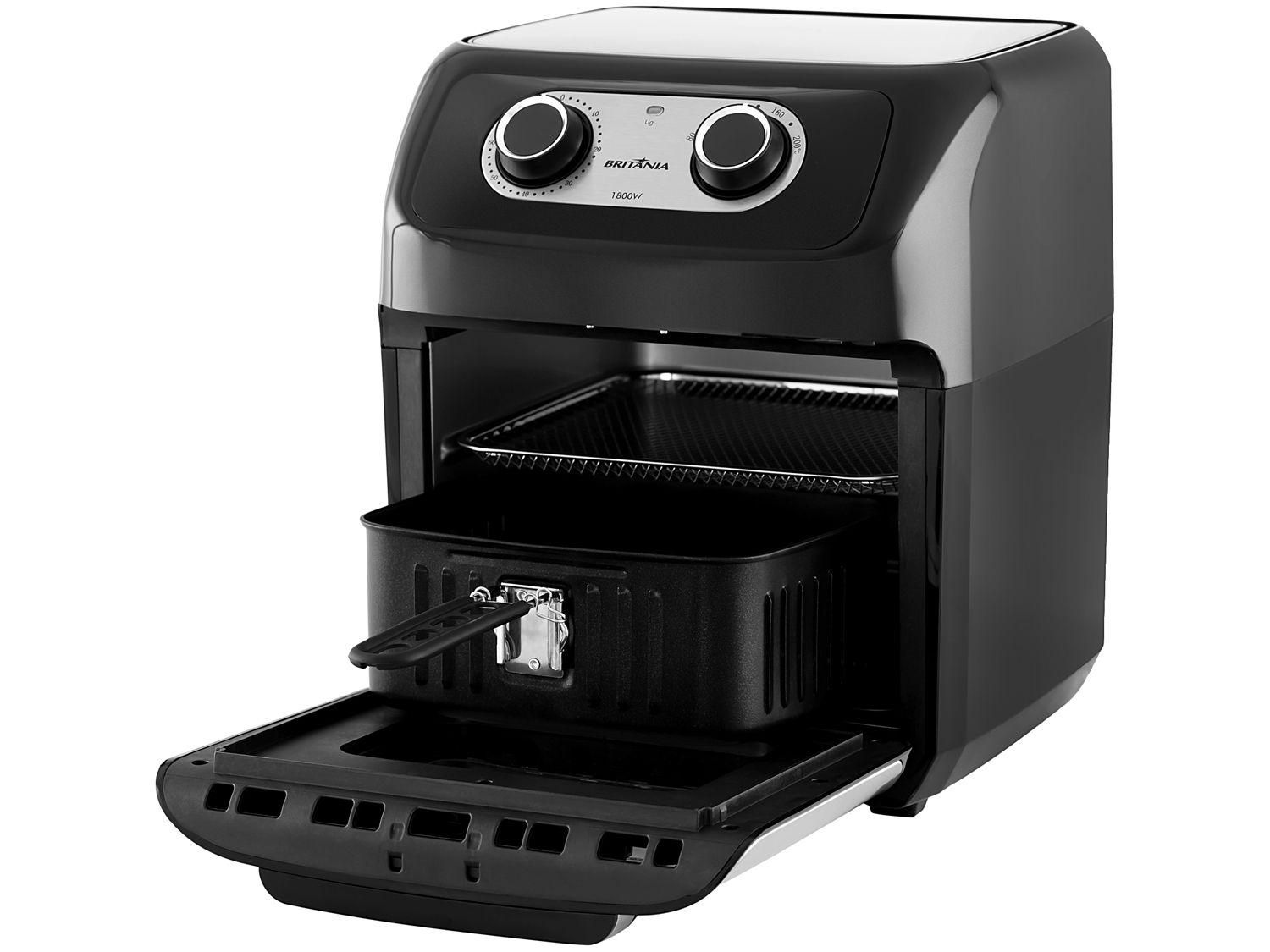 Air Fryer Britânia Oven BFR2300P Preta 3,5L