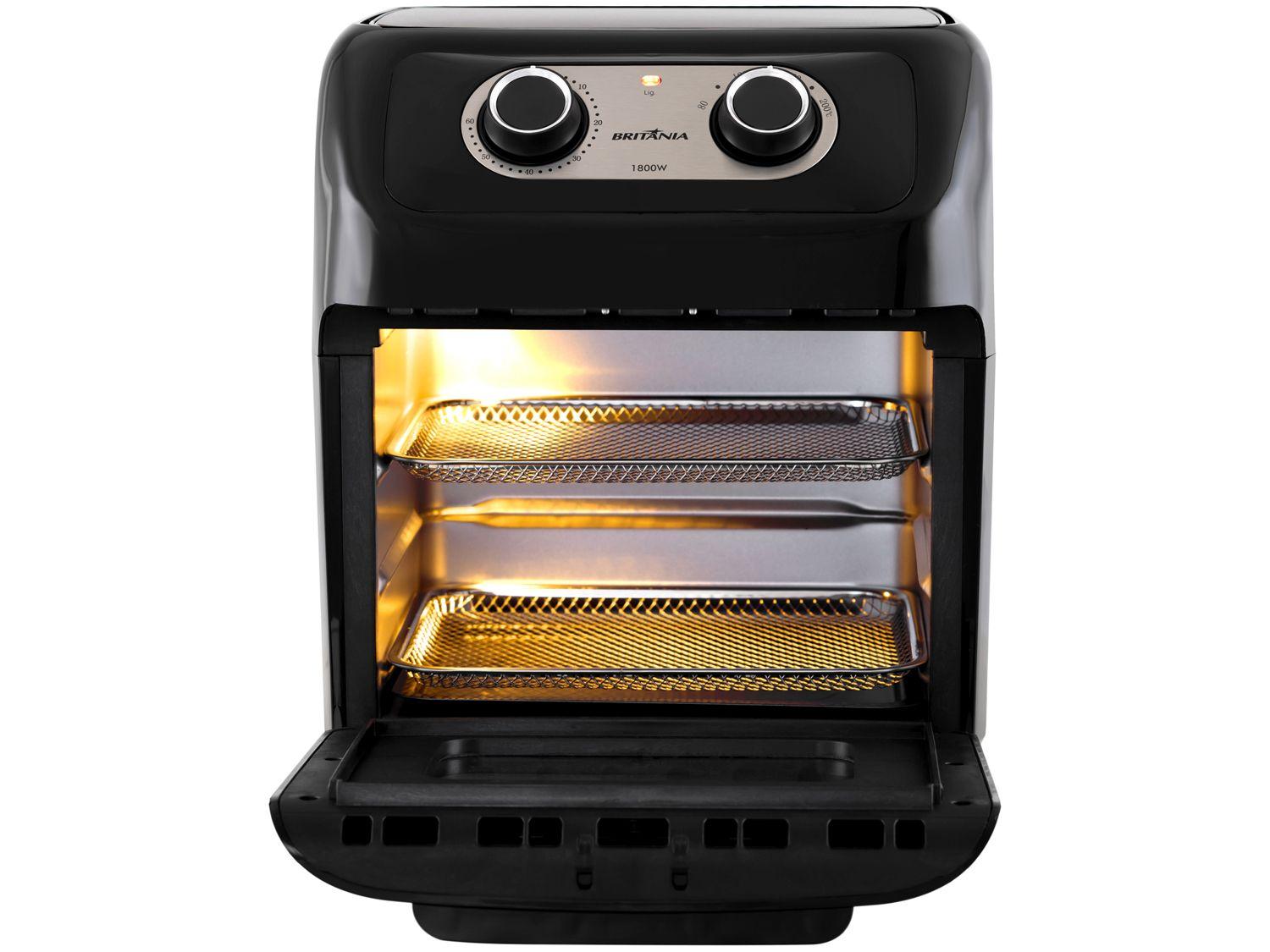 Air Fryer Britânia Oven BFR2300P Preta 3,5L