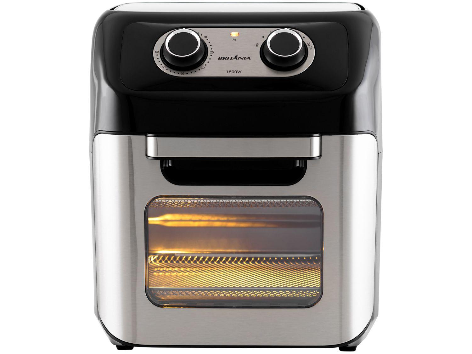 Air Fryer Britânia Oven BFR2300P Preta 3,5L