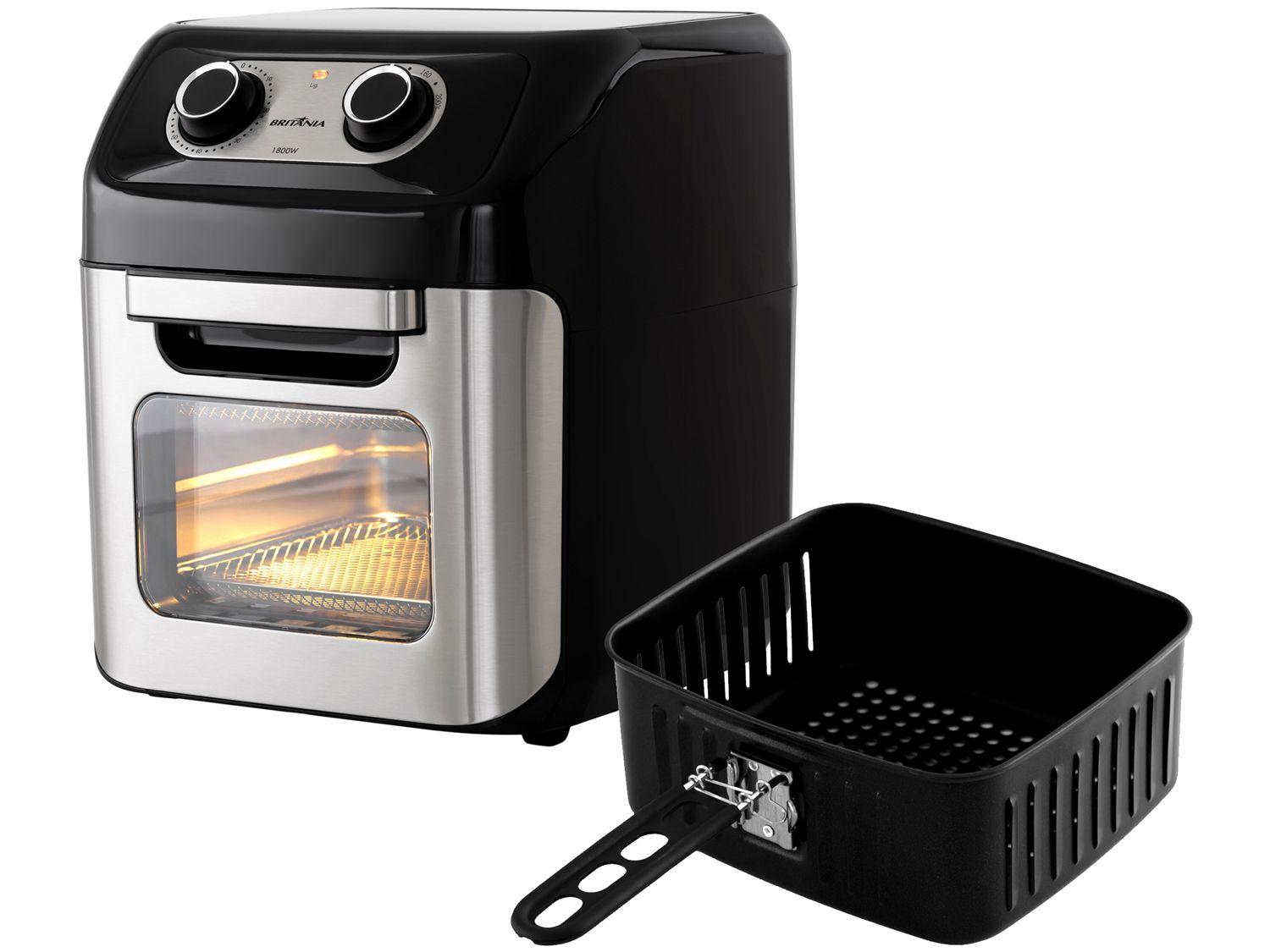 Air Fryer Britânia Oven BFR2300P Preta 3,5L