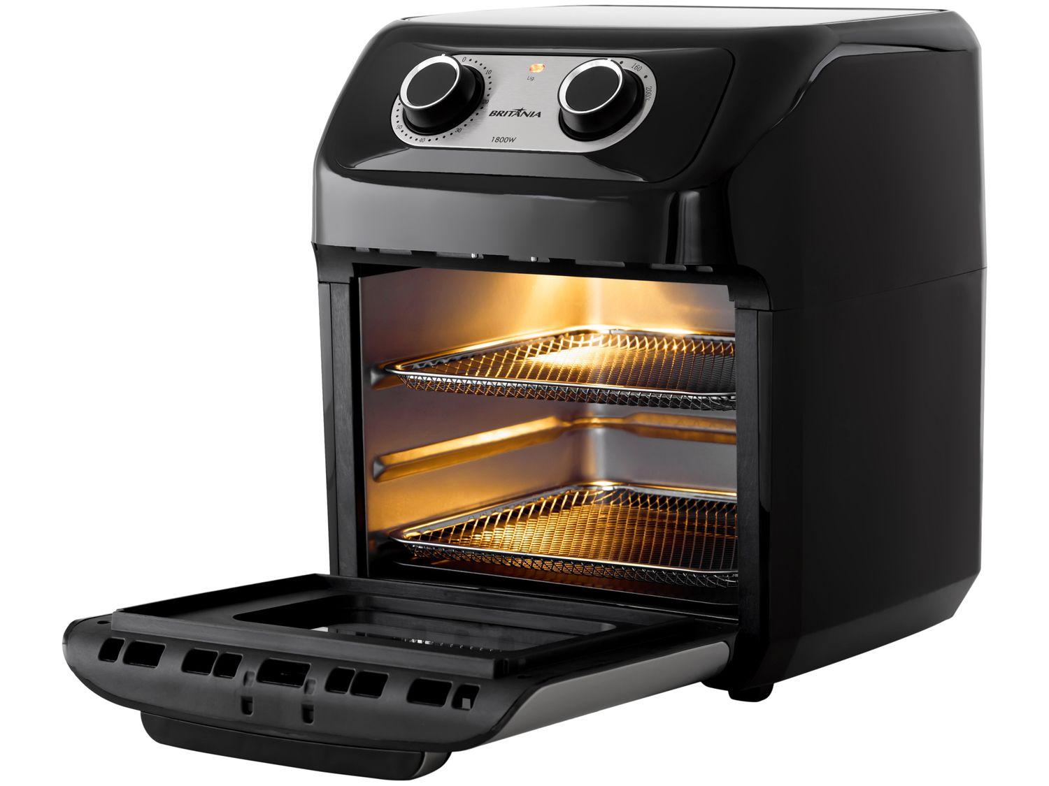 Air Fryer Britânia Oven BFR2300P Preta 3,5L