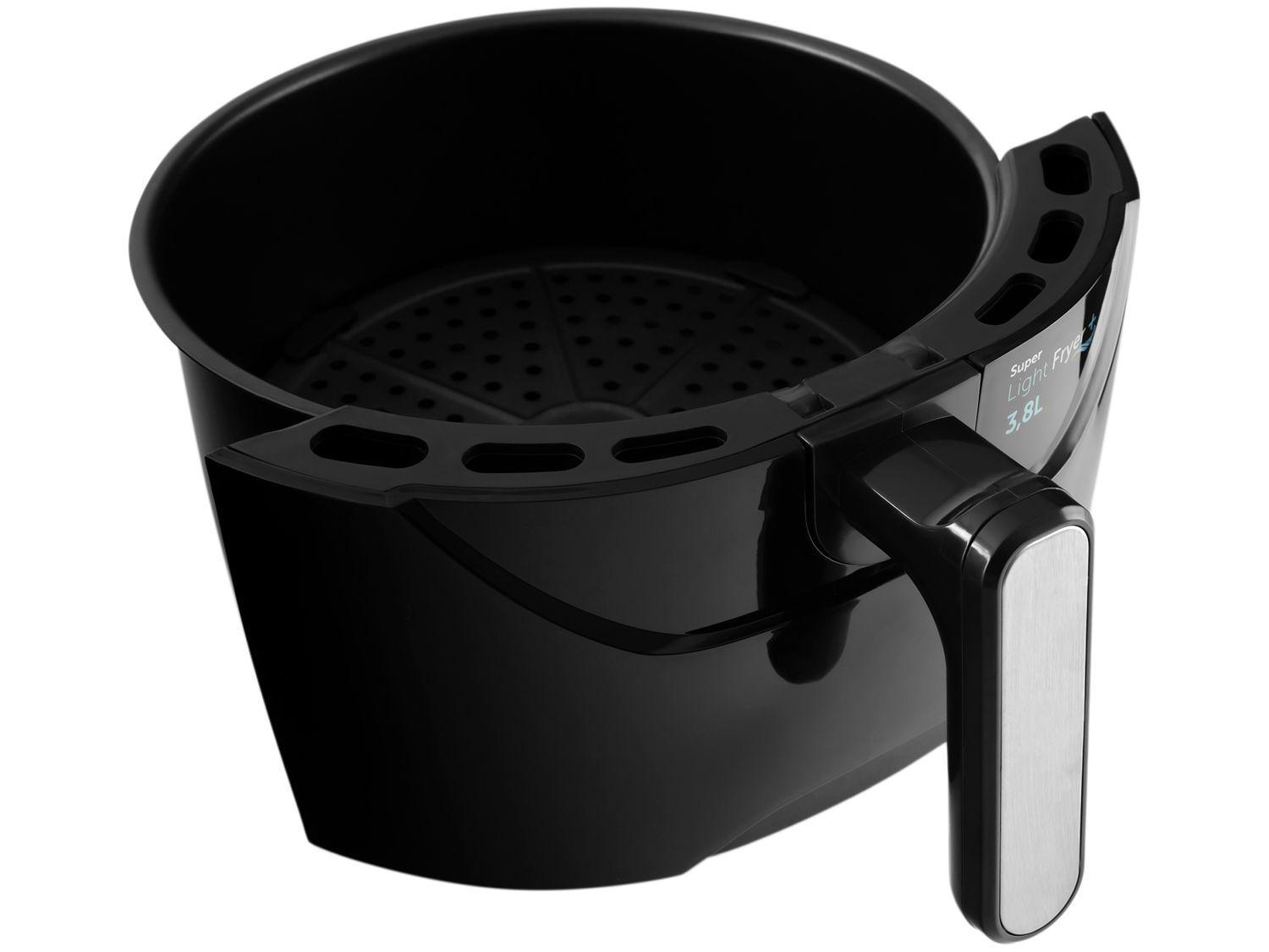 Air Fryer Cadence FRT555 Super Light Fryer+ Preta 3,8L com Timer