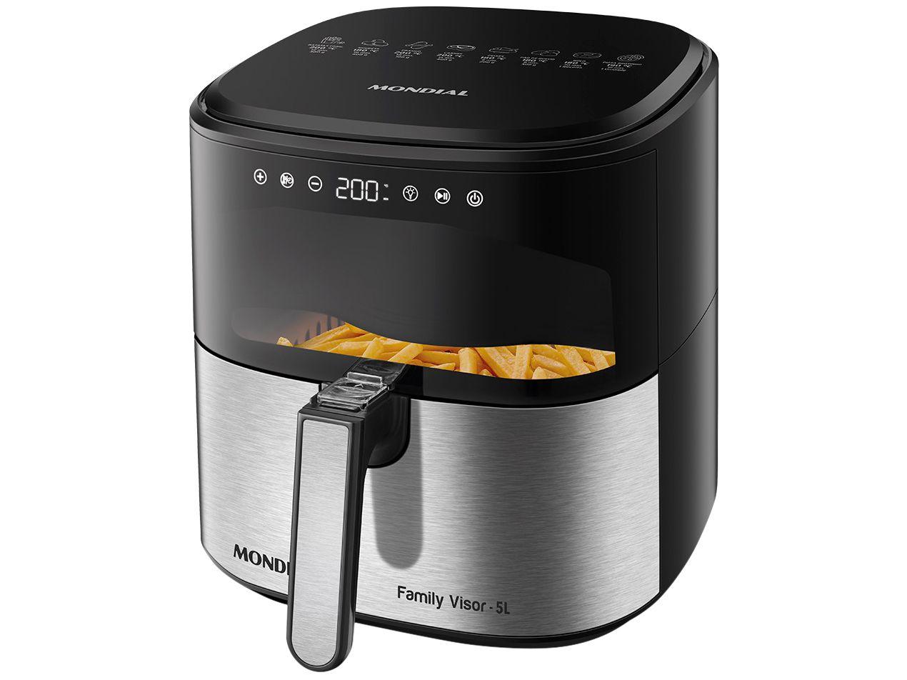 Preto e Inox - 220V