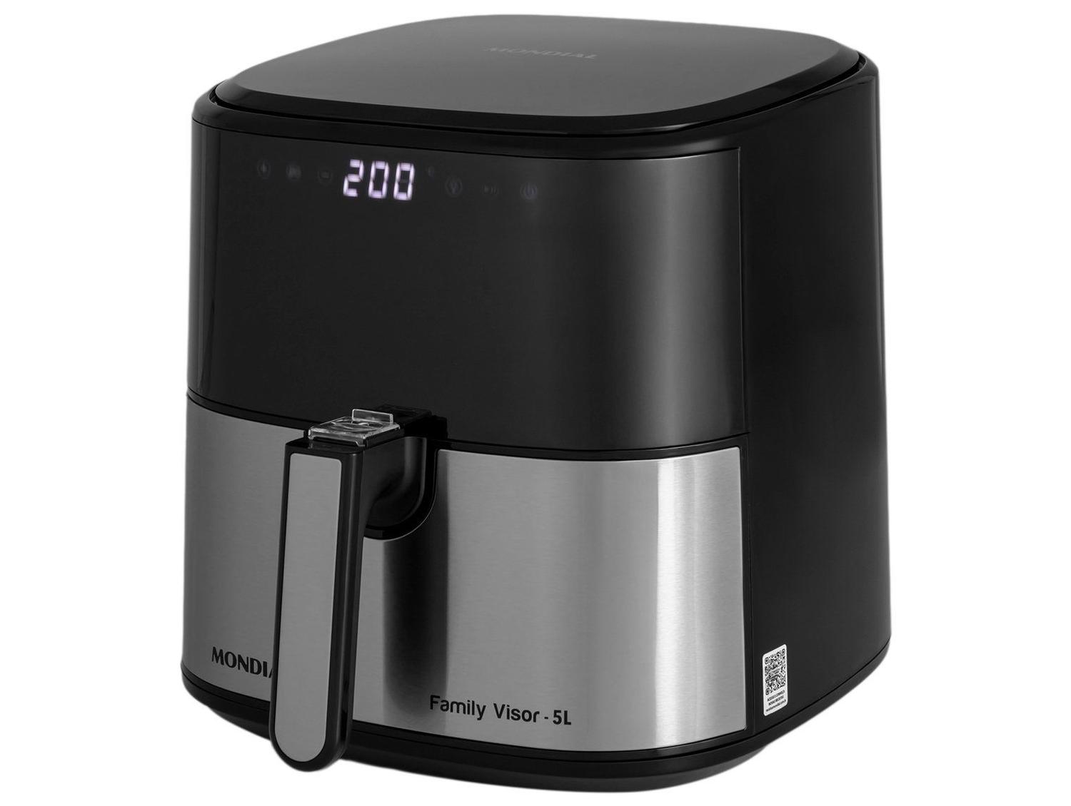 Preto e Inox - 220V