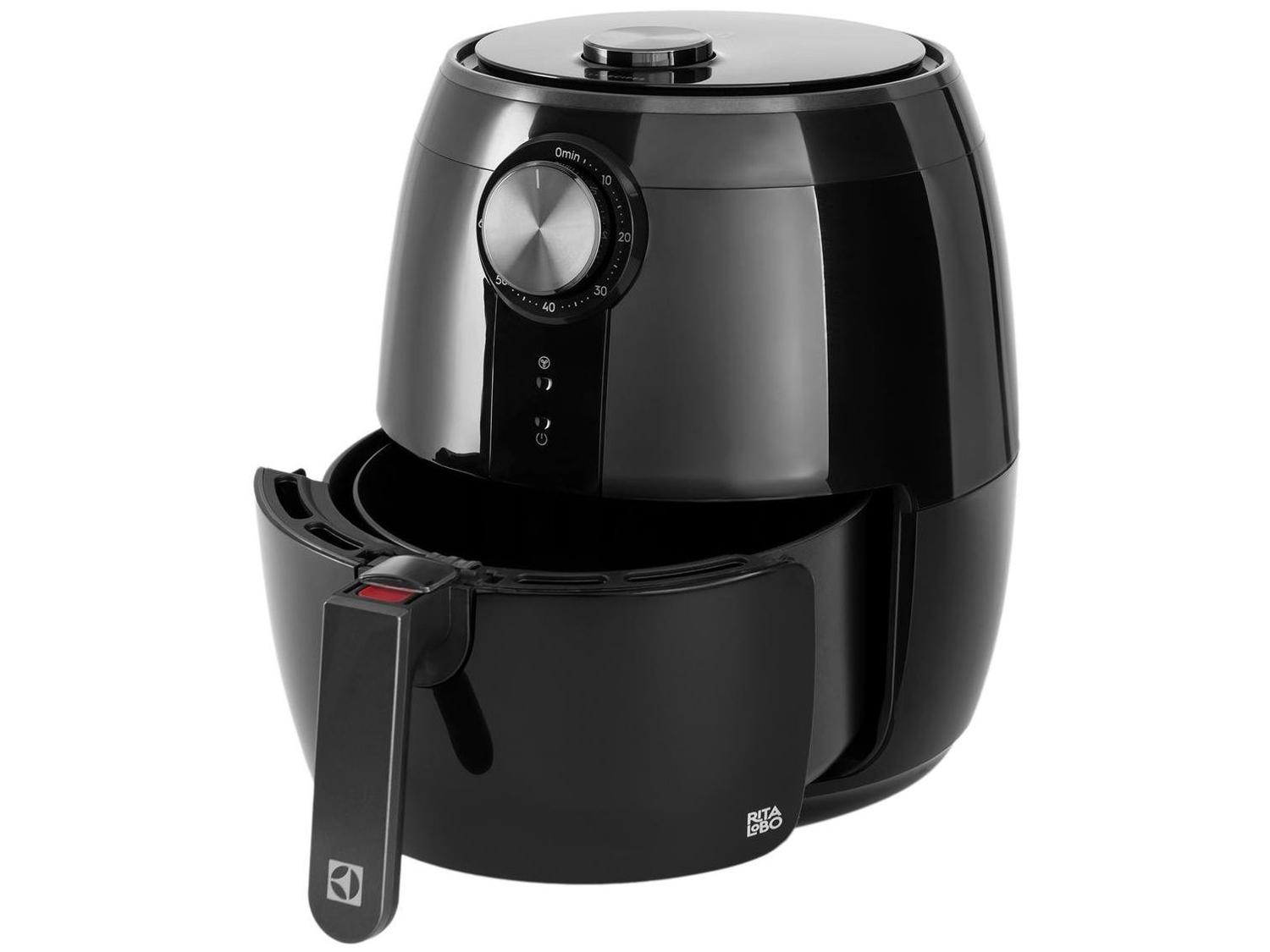 Air Fryer Electrolux Efficient Rita Lobo EAF15 Preta com Timer 3,2L