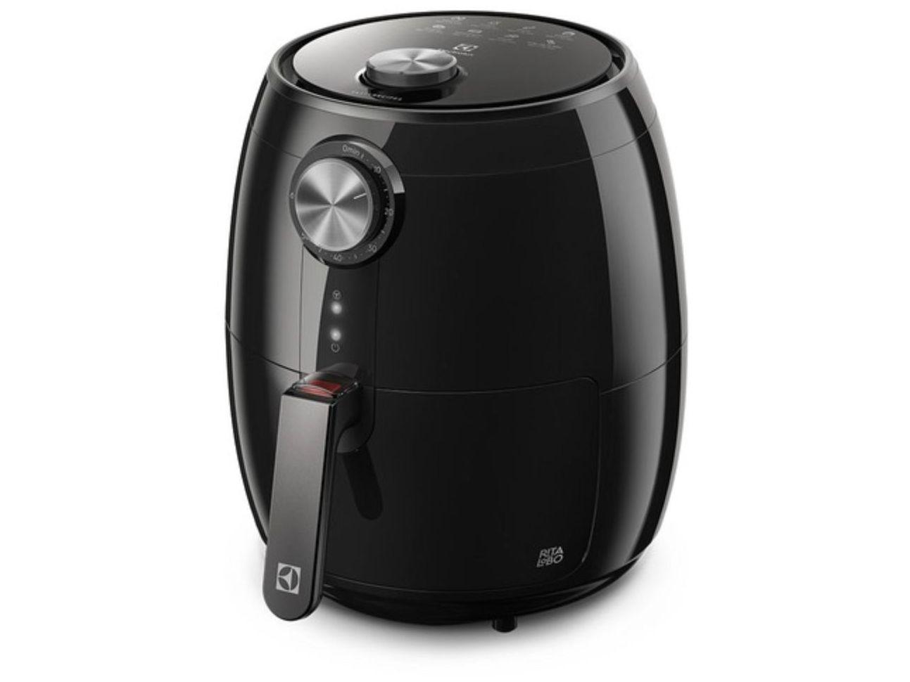 Air Fryer Electrolux Efficient Rita Lobo EAF15 Preta com Timer 3,2L