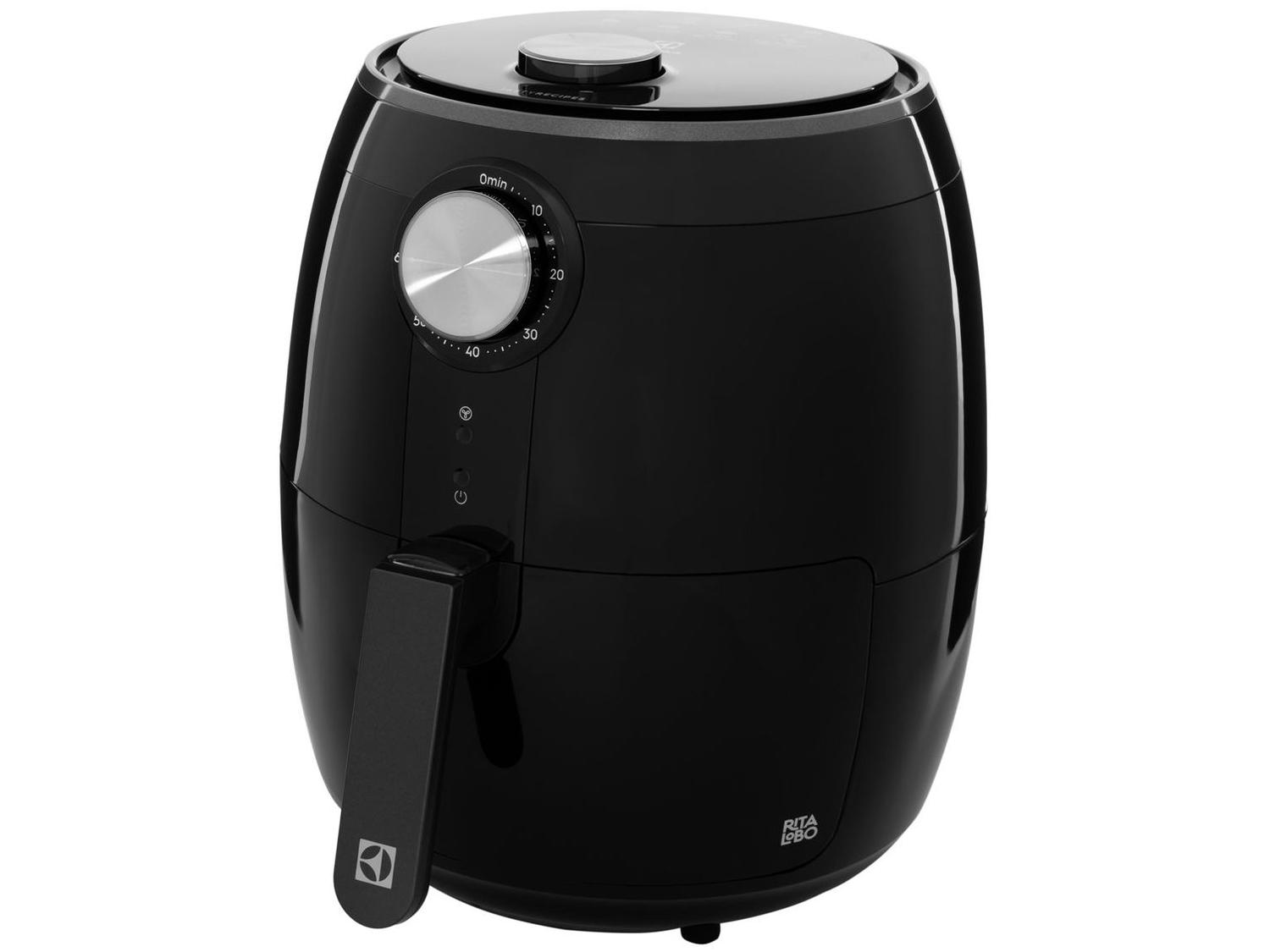 Air Fryer Electrolux Efficient Rita Lobo EAF15 Preta com Timer 3,2L