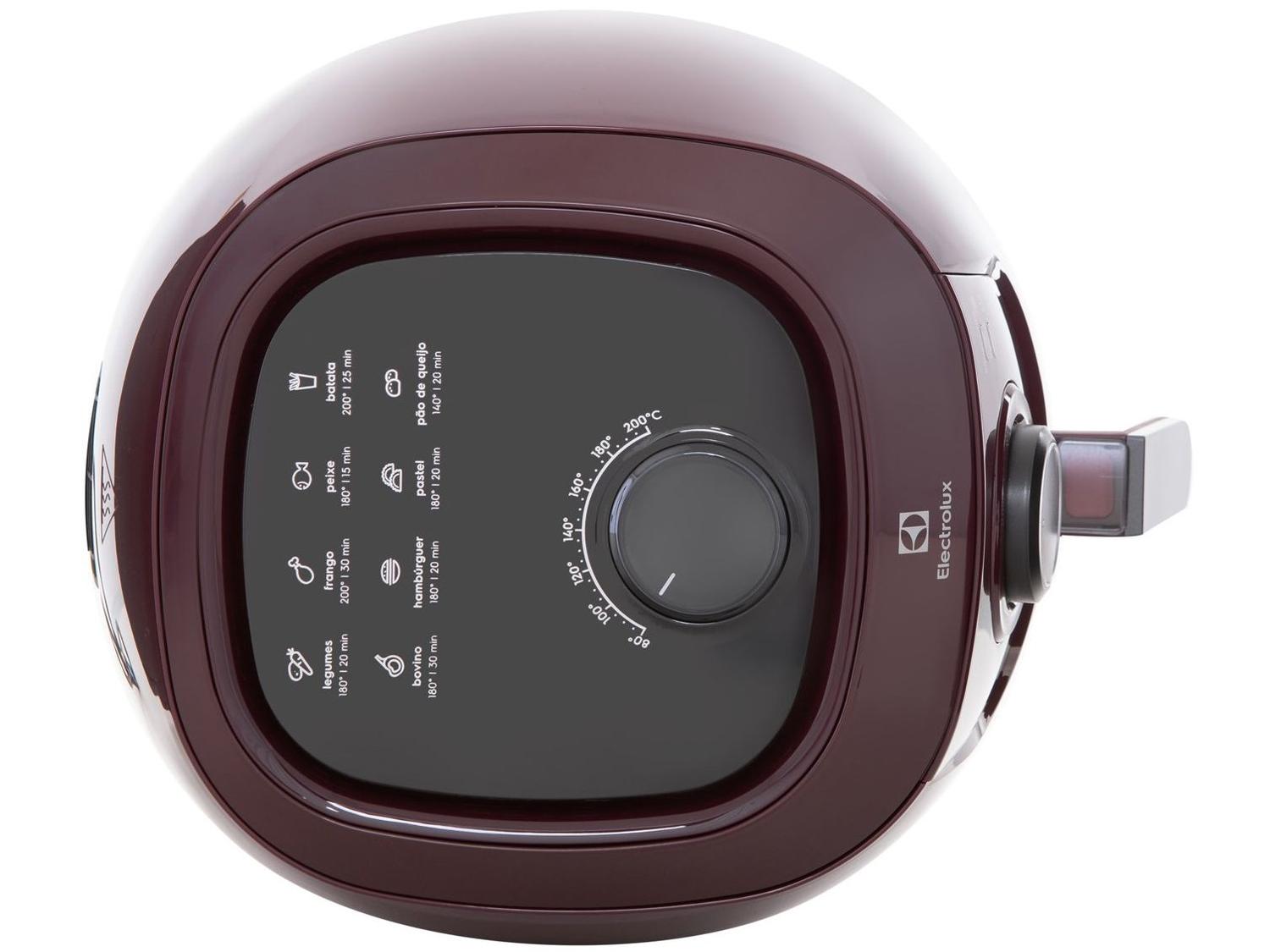 Air Fryer Electrolux Family Efficient EAF51 Dark Red 5L com Timer