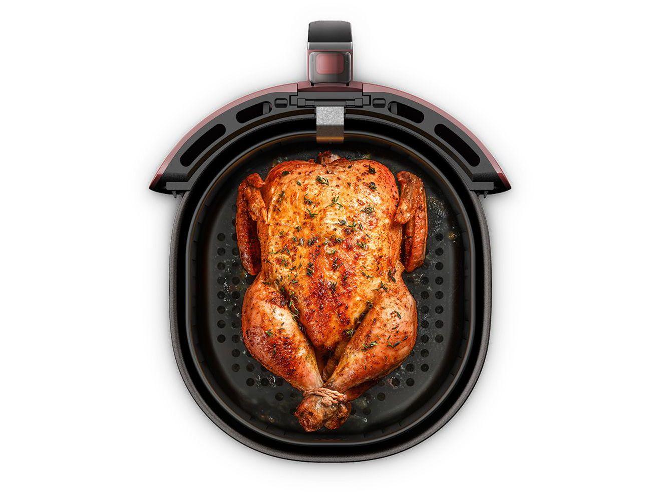 Air Fryer Electrolux Family Efficient EAF51 Dark Red 5L com Timer