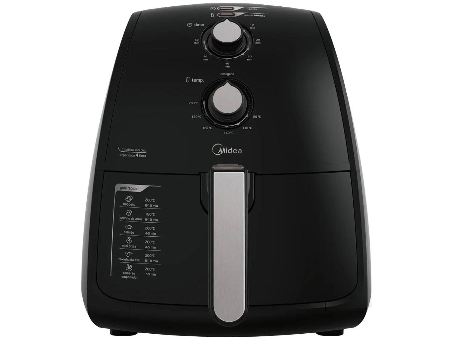 Air Fryer Midea FRP42 3,5L com Timer