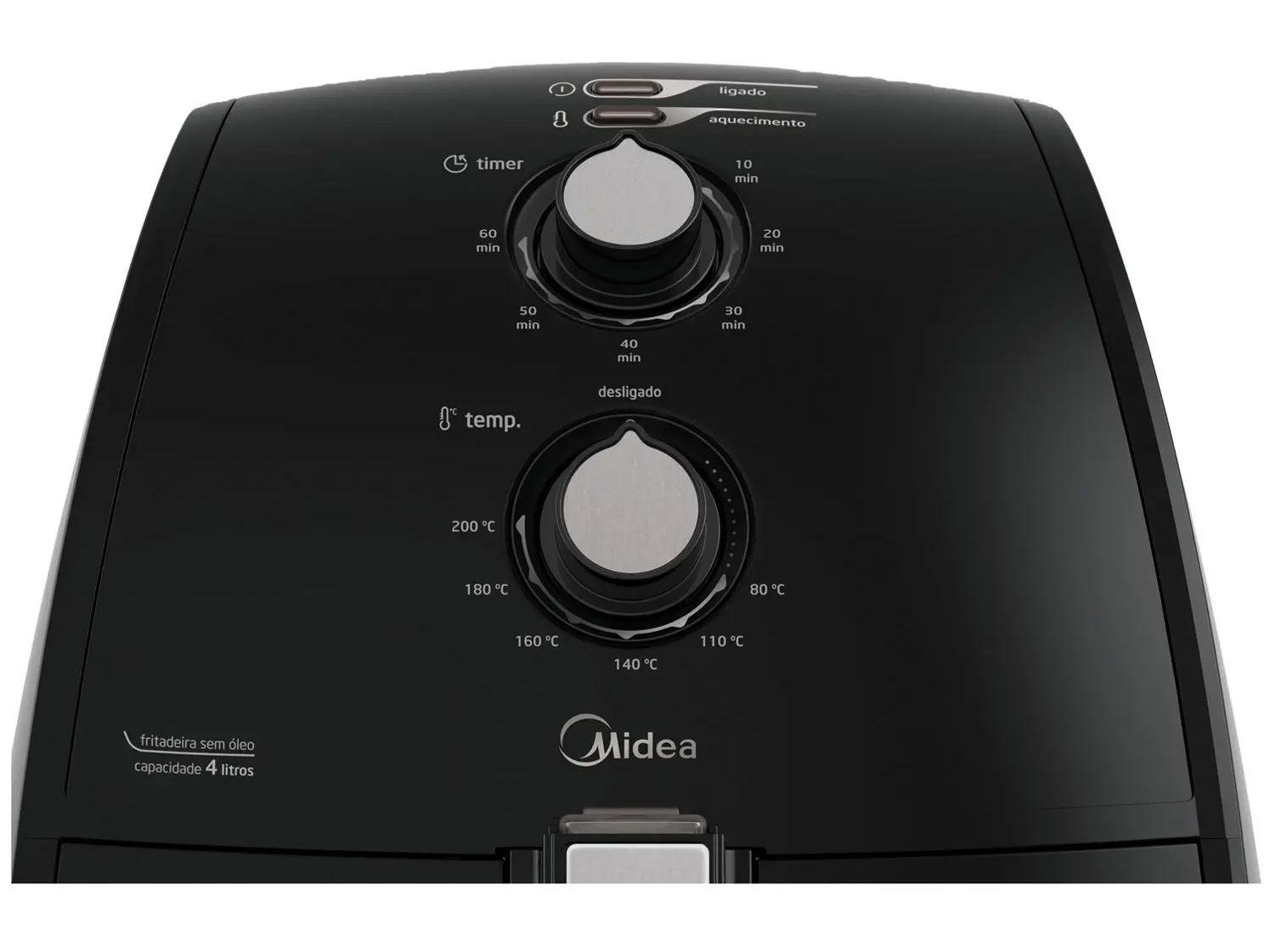 Air Fryer Midea FRP42 3,5L com Timer