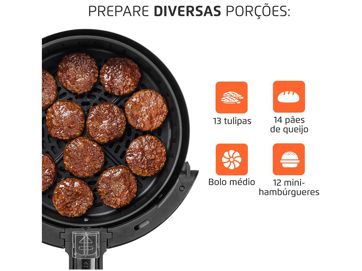 Air Fryer Mondial AF-30-DI Preto 3,5L com Timer