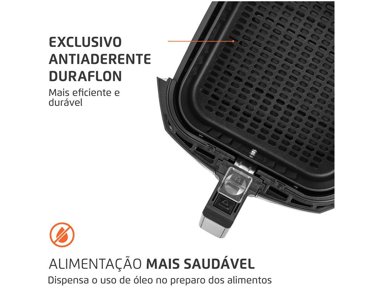 Air Fryer Mondial AFN-40-BFS Preto 4L com Timer