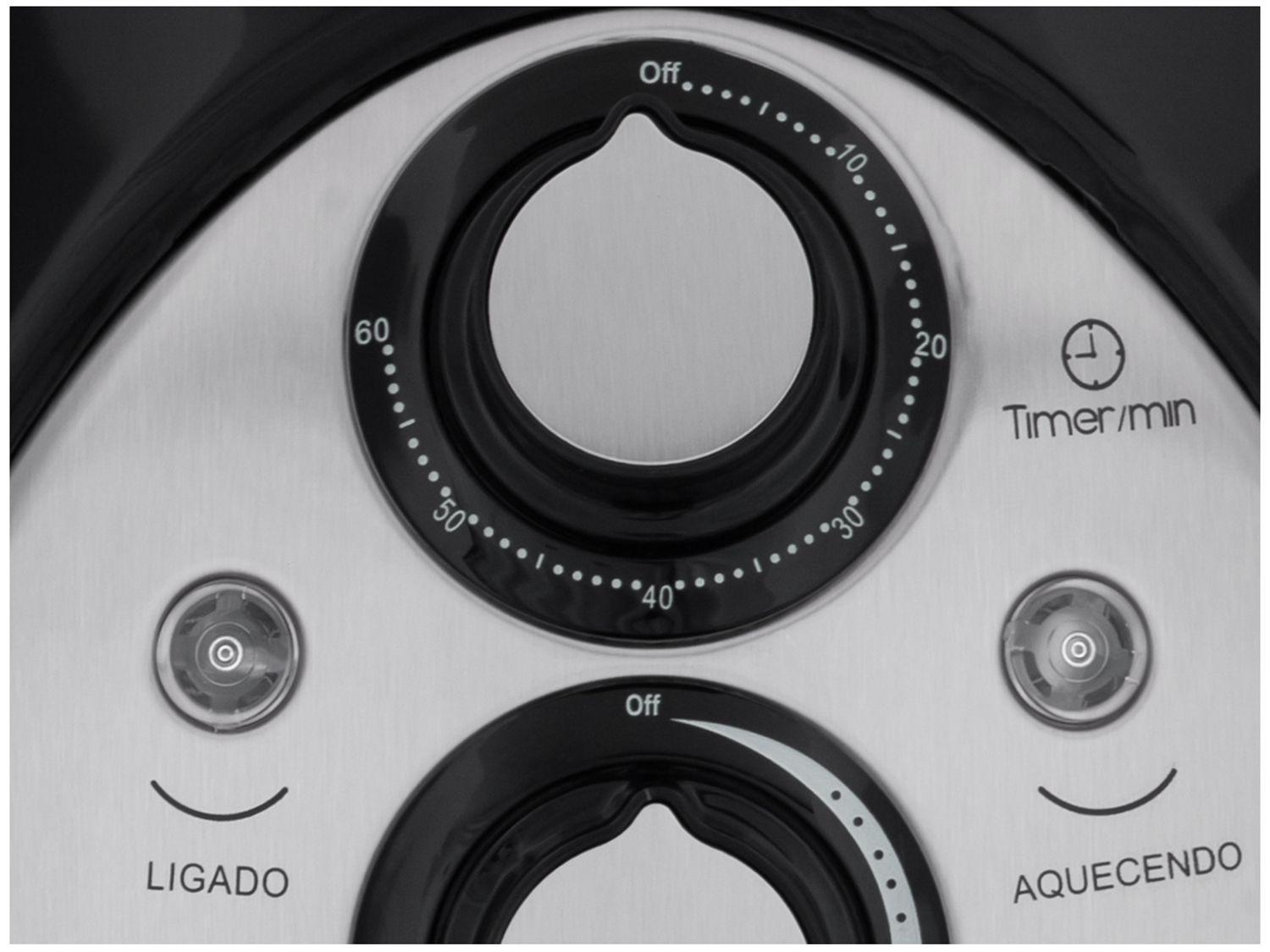 Air Fryer Mondial Family Inox I 4L com Timer