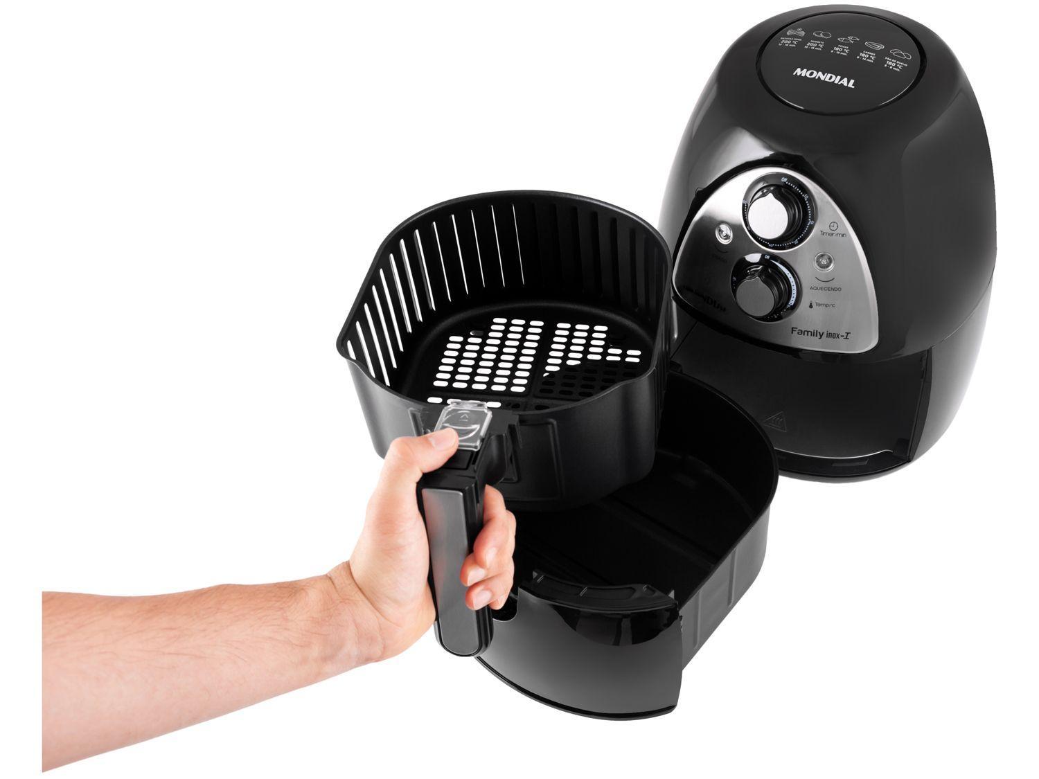Air Fryer Mondial Family Inox I 4L com Timer