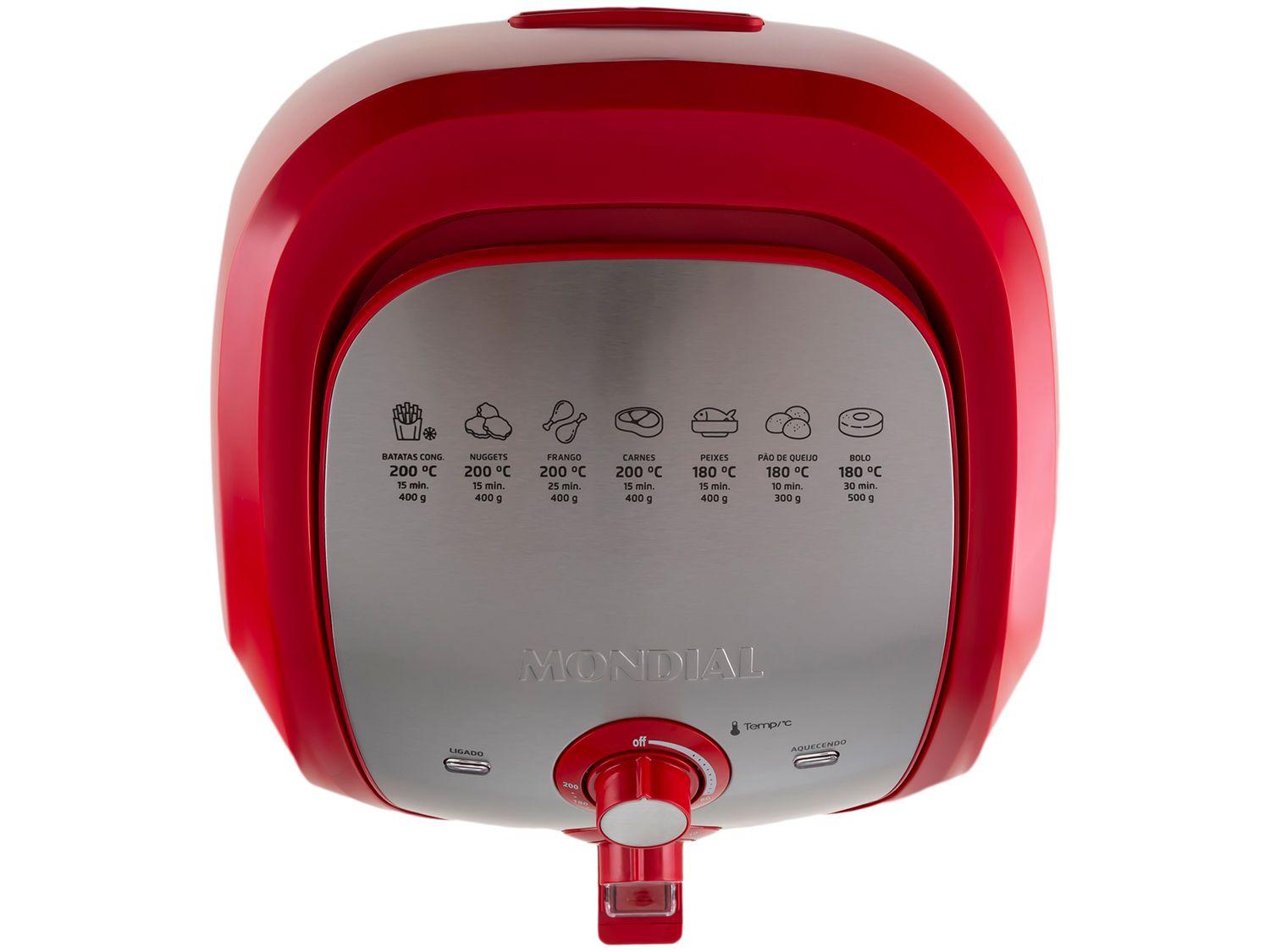 Air Fryer Mondial Grand Family AFN-60-RI Vermelha 6L