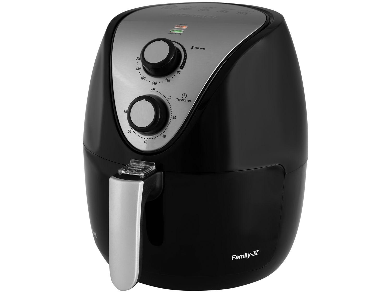 Air Fryer Mondial Pratic AF-30-I Preta 3,5L com Timer