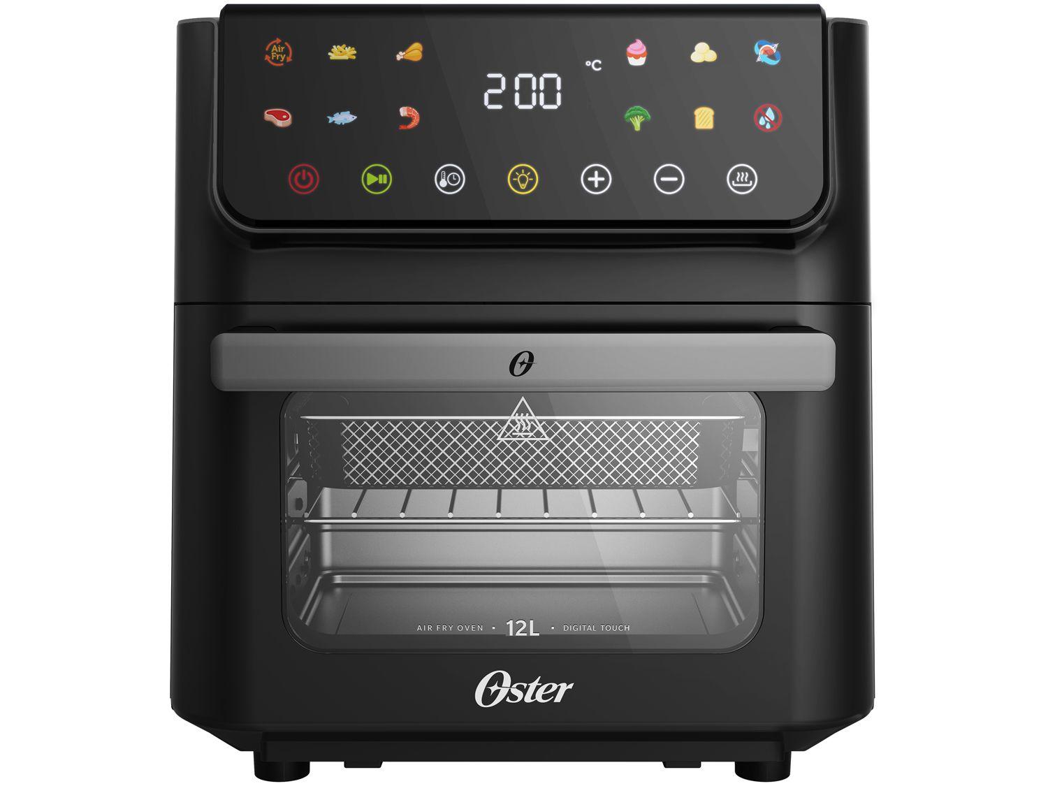Air Fryer Oster OFRT790 Preta 12L