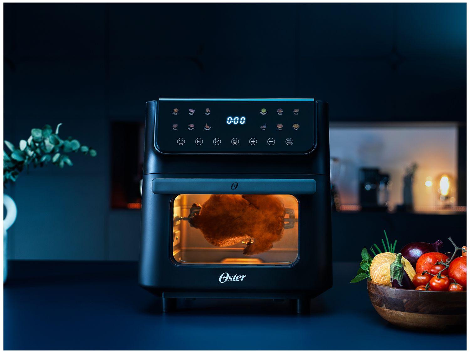 Air Fryer Oster OFRT790 Preta 12L
