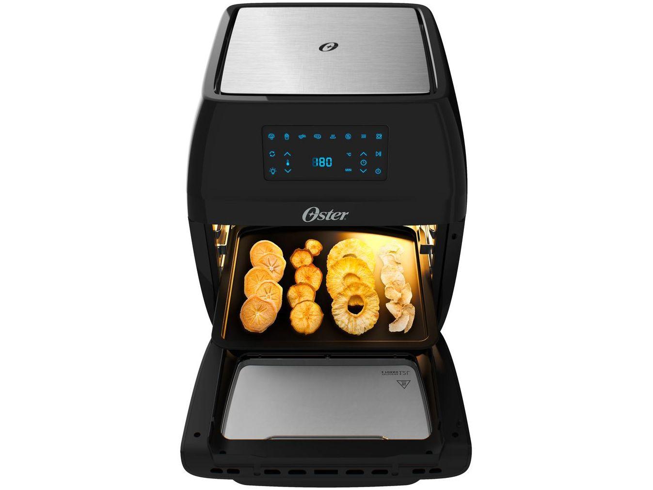 Air Fryer Oster Oven Preta com Forno 12L