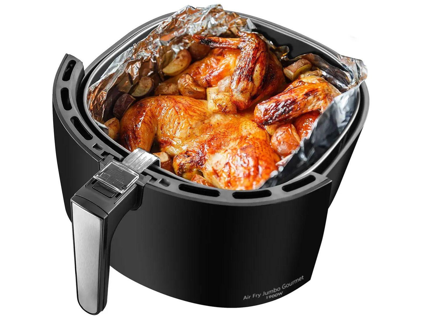 Air Fryer Philco Gourmet PFR13P Preta 7,2L com Timer