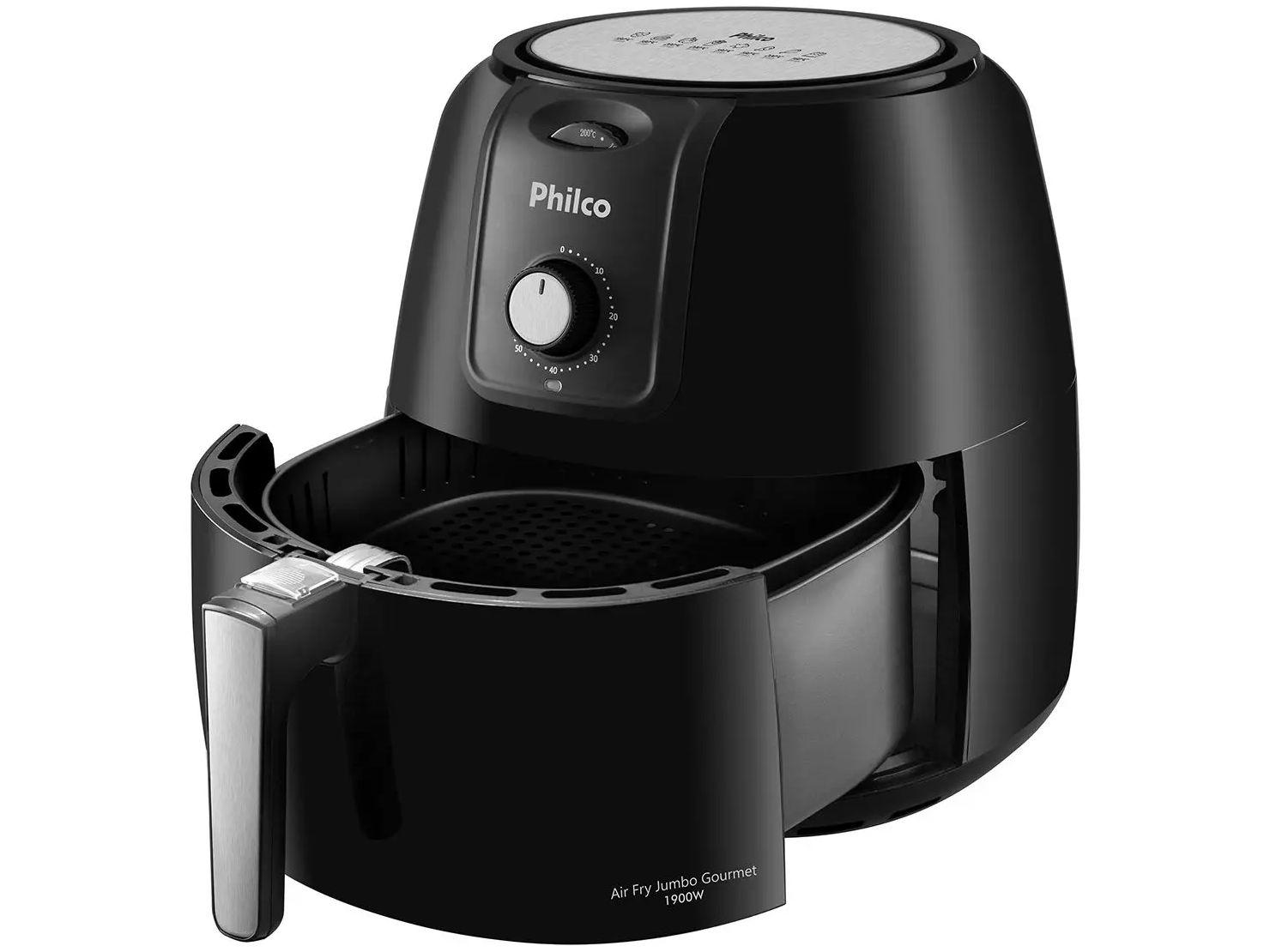 Air Fryer Philco Gourmet PFR13P Preta 7,2L com Timer