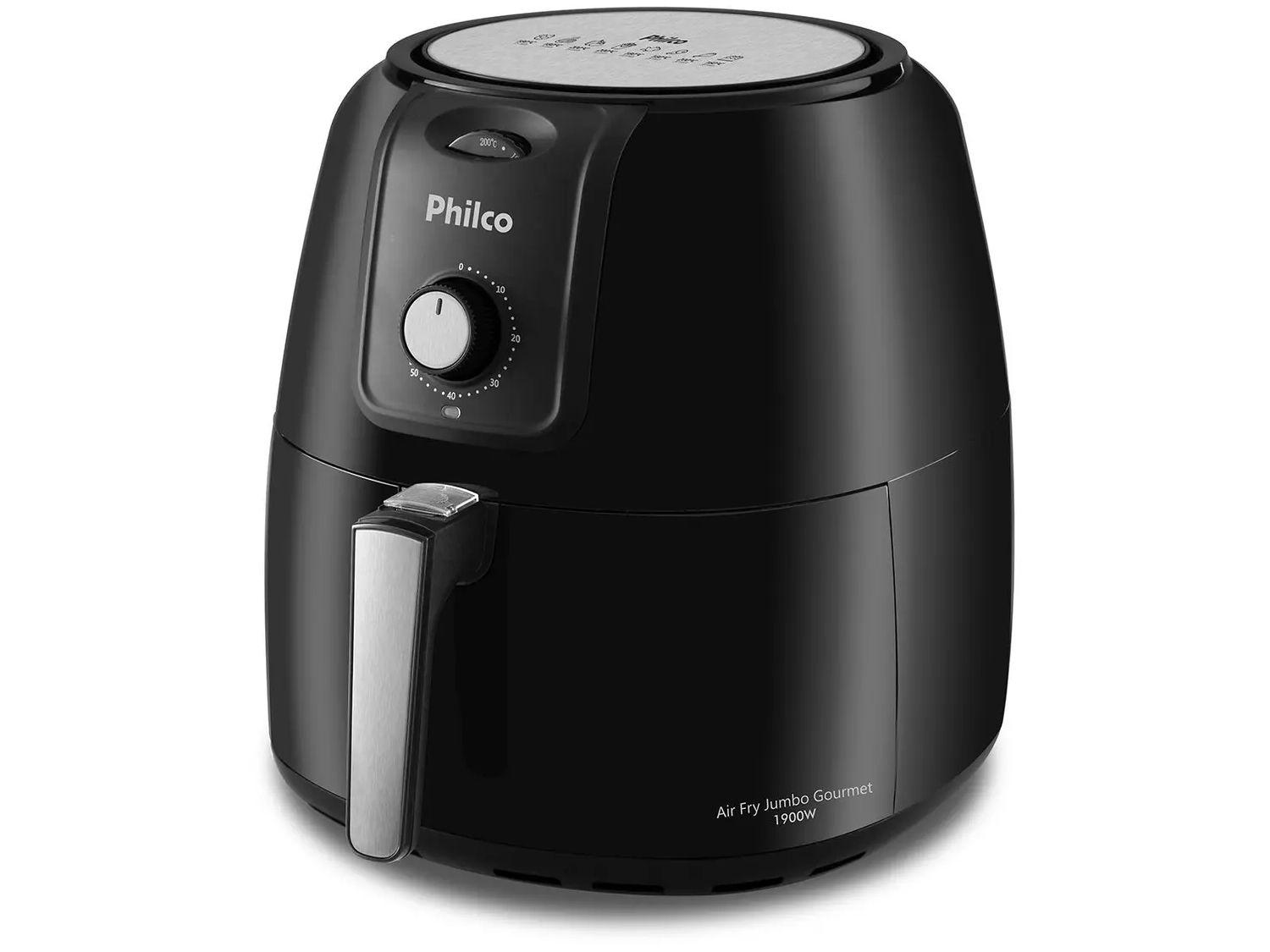 Air Fryer Philco Gourmet PFR13P Preta 7,2L com Timer